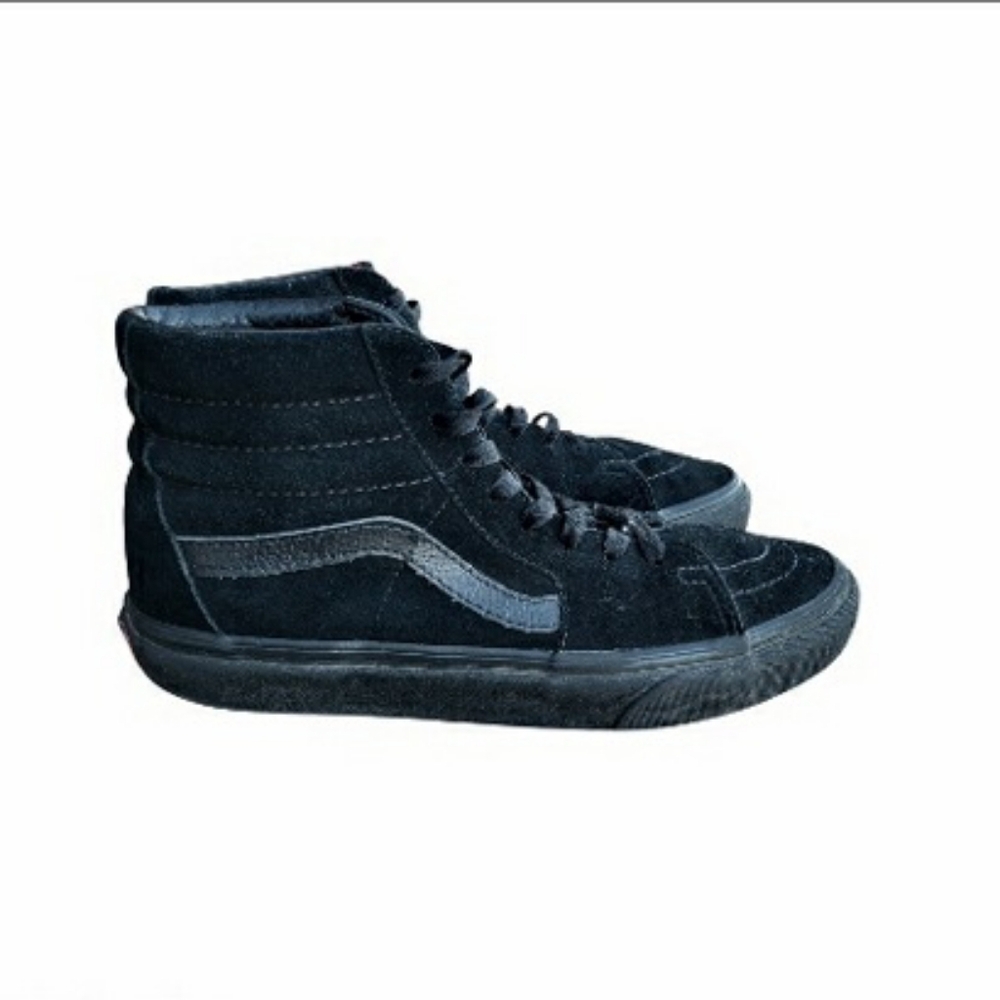 Vans Old Skool Board Hi Top Black Athletic Sneaker Women 8 Men 6.5 SK